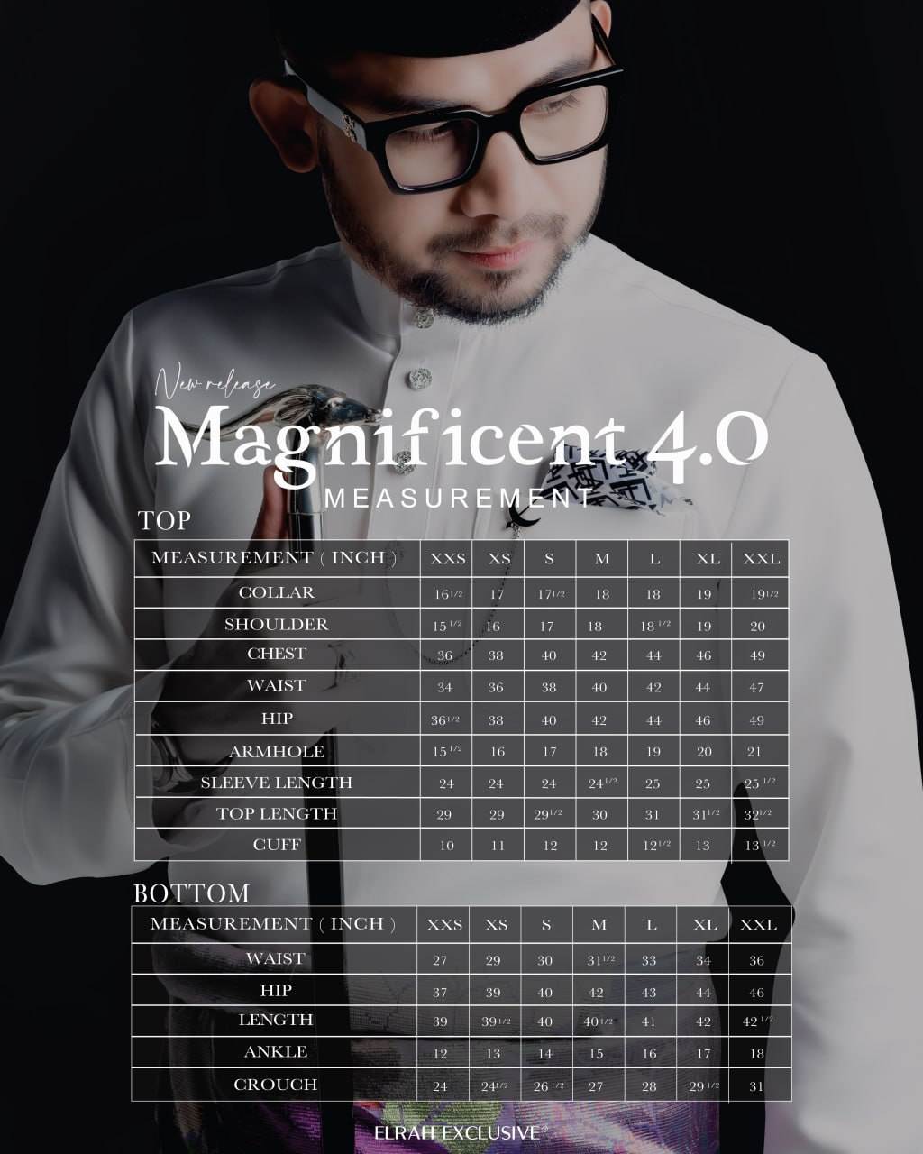 Baju Melayu Magnificent 4.0 - Off White