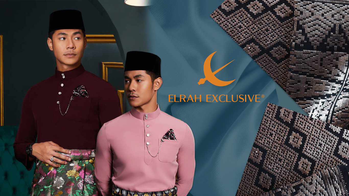 Baju Melayu Elrah Exclusive elrah